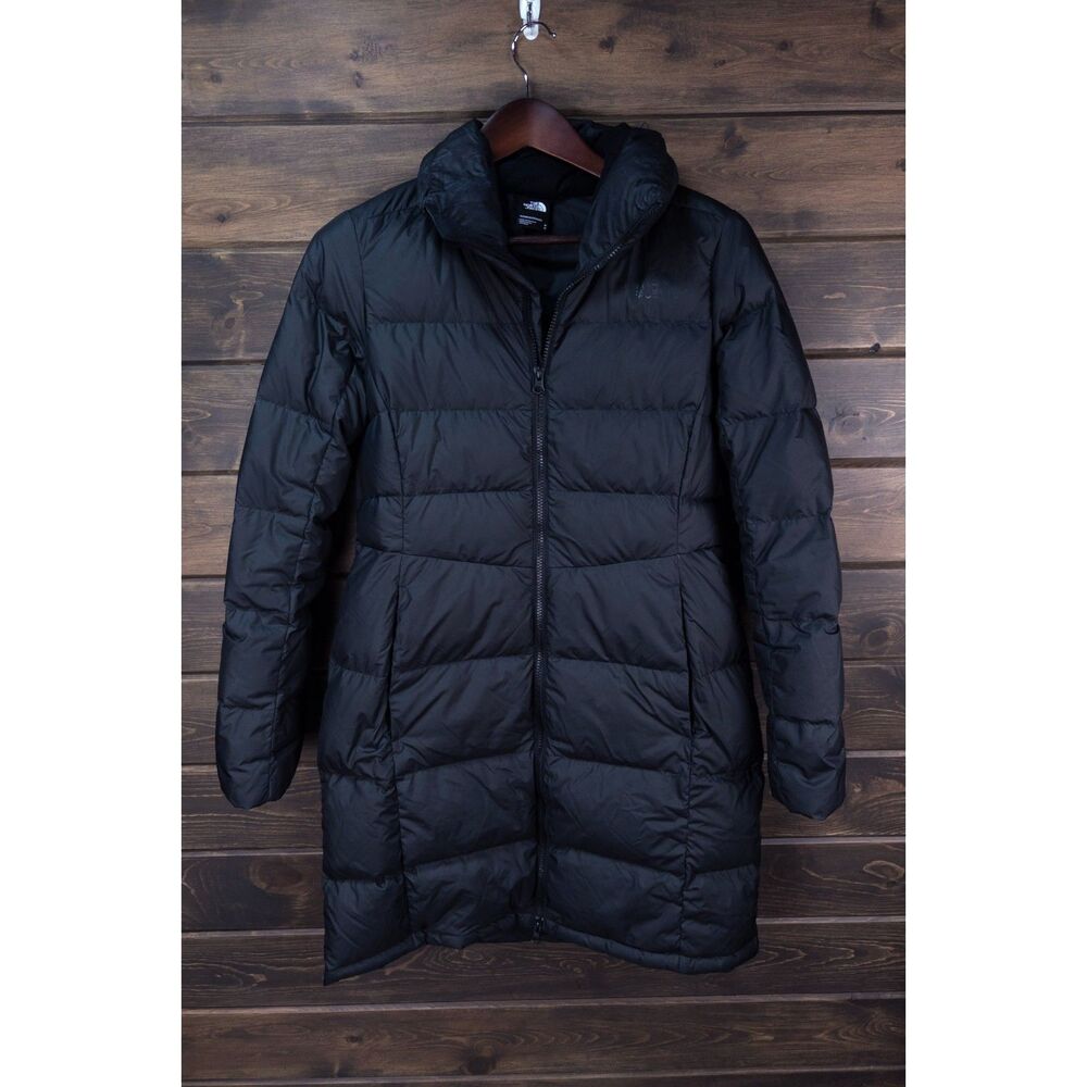 The North Face Metropolis 600 Goose Down Parka Black Womens Medium NO Hood